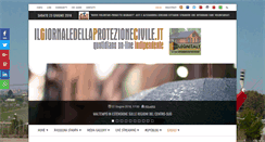 Desktop Screenshot of ilgiornaledellaprotezionecivile.it